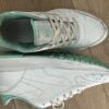 Reebok white and green